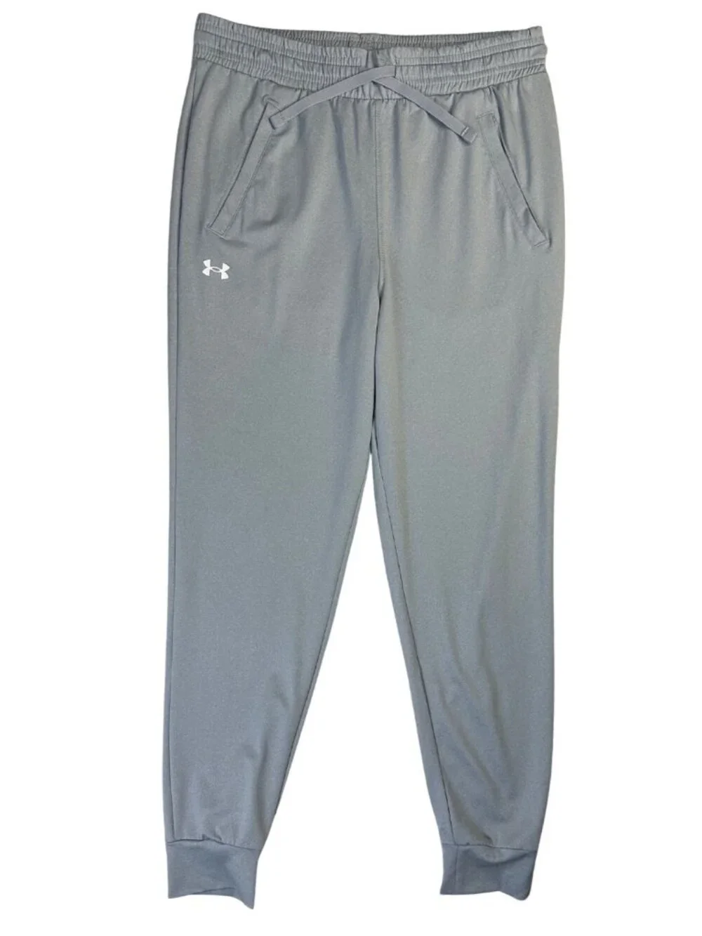 Under Armour Girls Youth M Gray Performance Jogger Pants NWT
